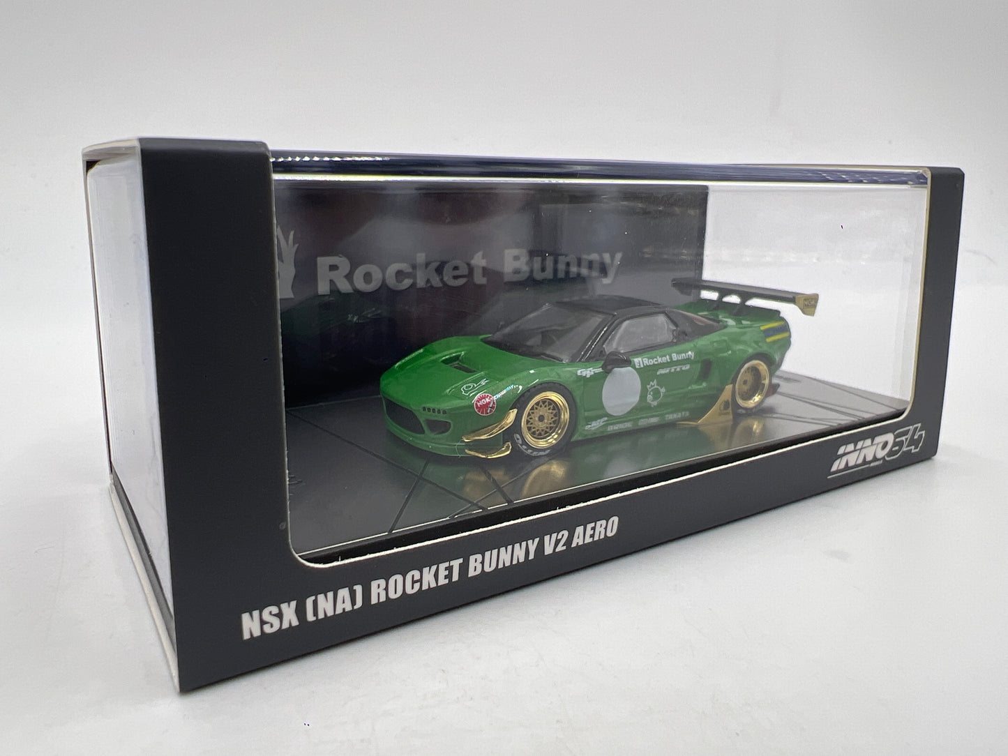 Inno64 1/64 NSX NA Rocket Bunny V2 Aero Green