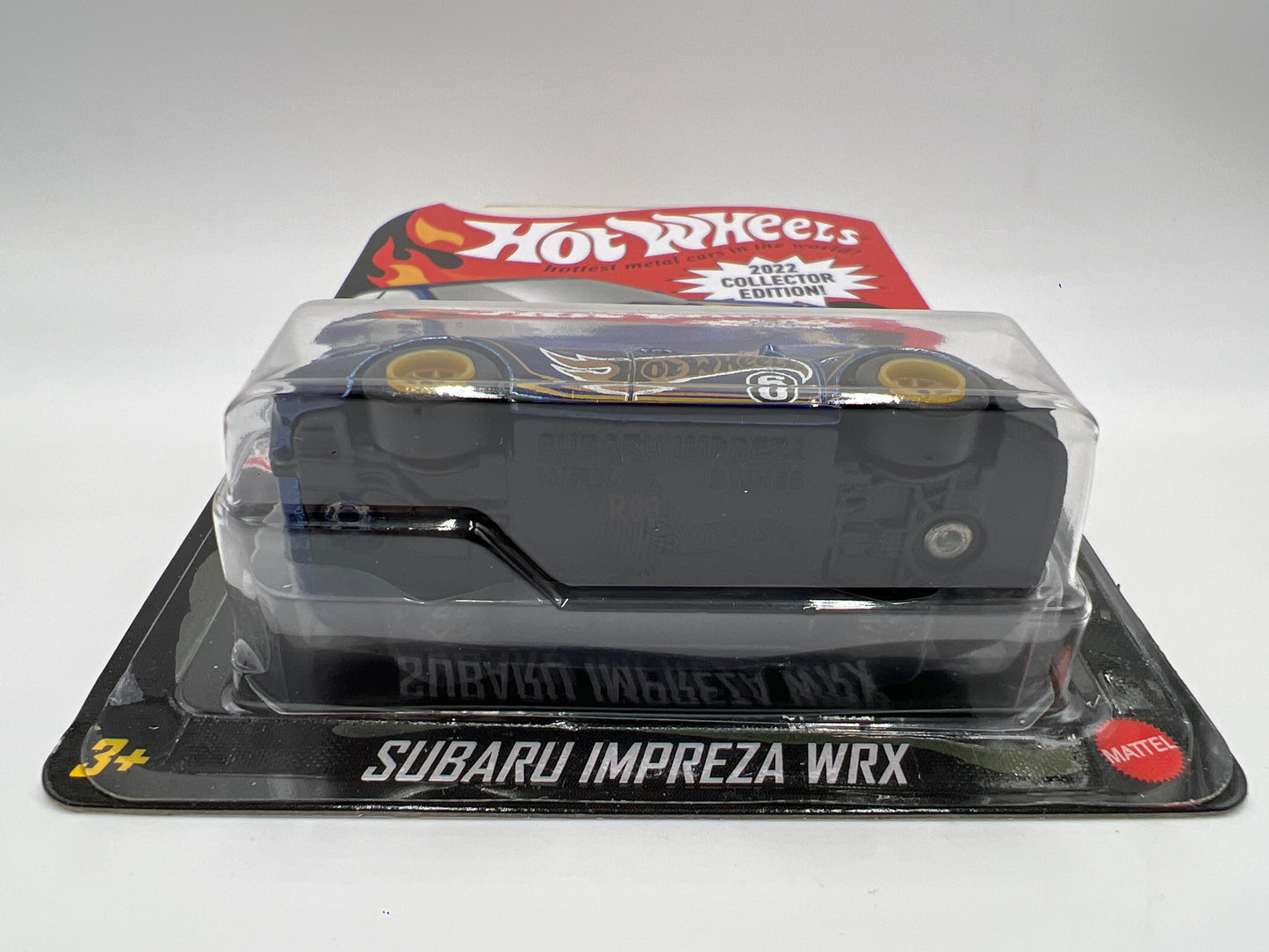 2022 Hot Wheels Collector Edition Mail In #6 Subaru Impreza WRX Blue W/Protector