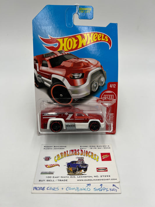 Hot Wheels Target Red Edition Rescue Duty Red Blister Not Perfect