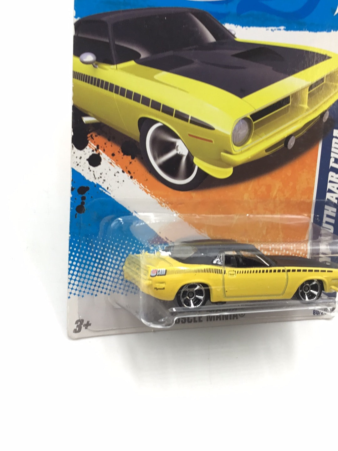 2011 Hot Wheels #80 70 Plymouth AAR Cuda V7