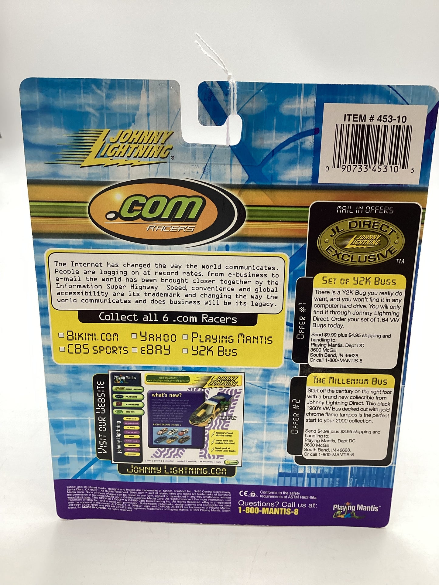 Johnny Lightning .Com Racers EBay Dodge Viper 218C