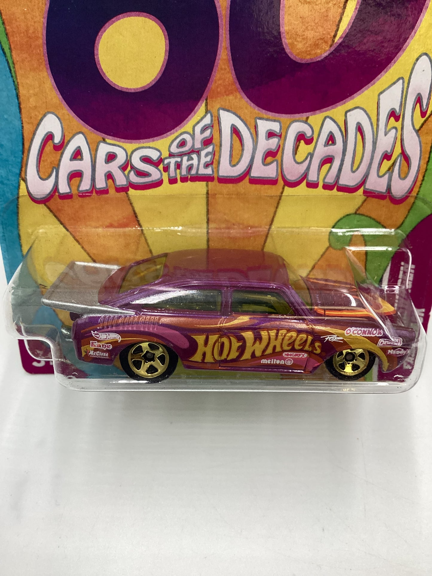 Hot Wheels Cars of the Decades The 60s #14 65 Volkswagen Fastback Purple 160J