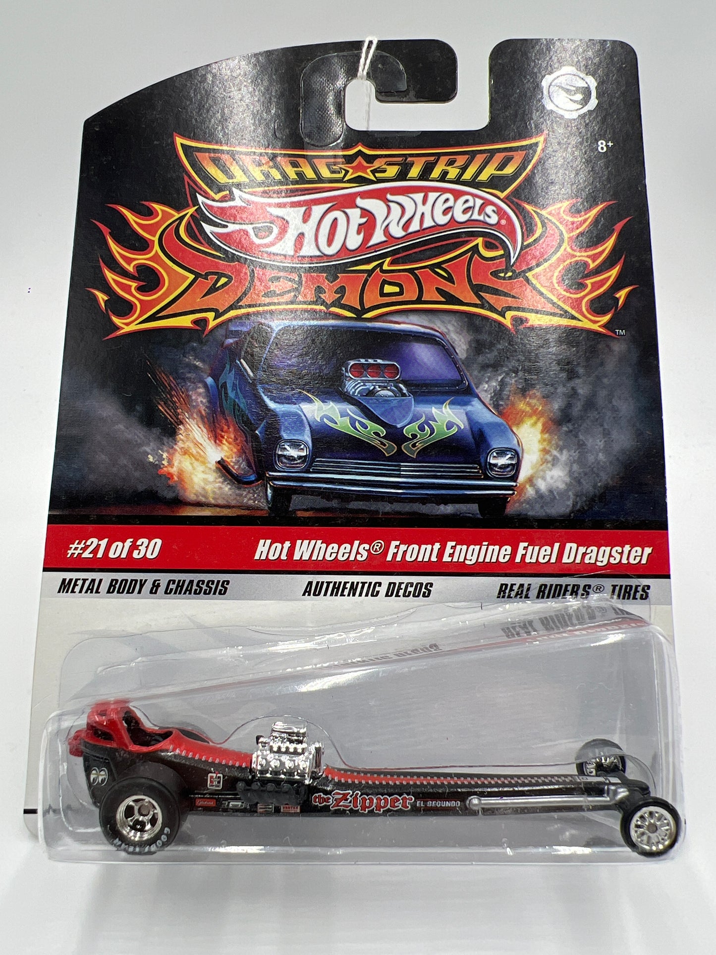 Hot Wheels Premium Drag Strip Demons #21 Hot Wheels Front Engine Fuel Dragsters The Zipper SR