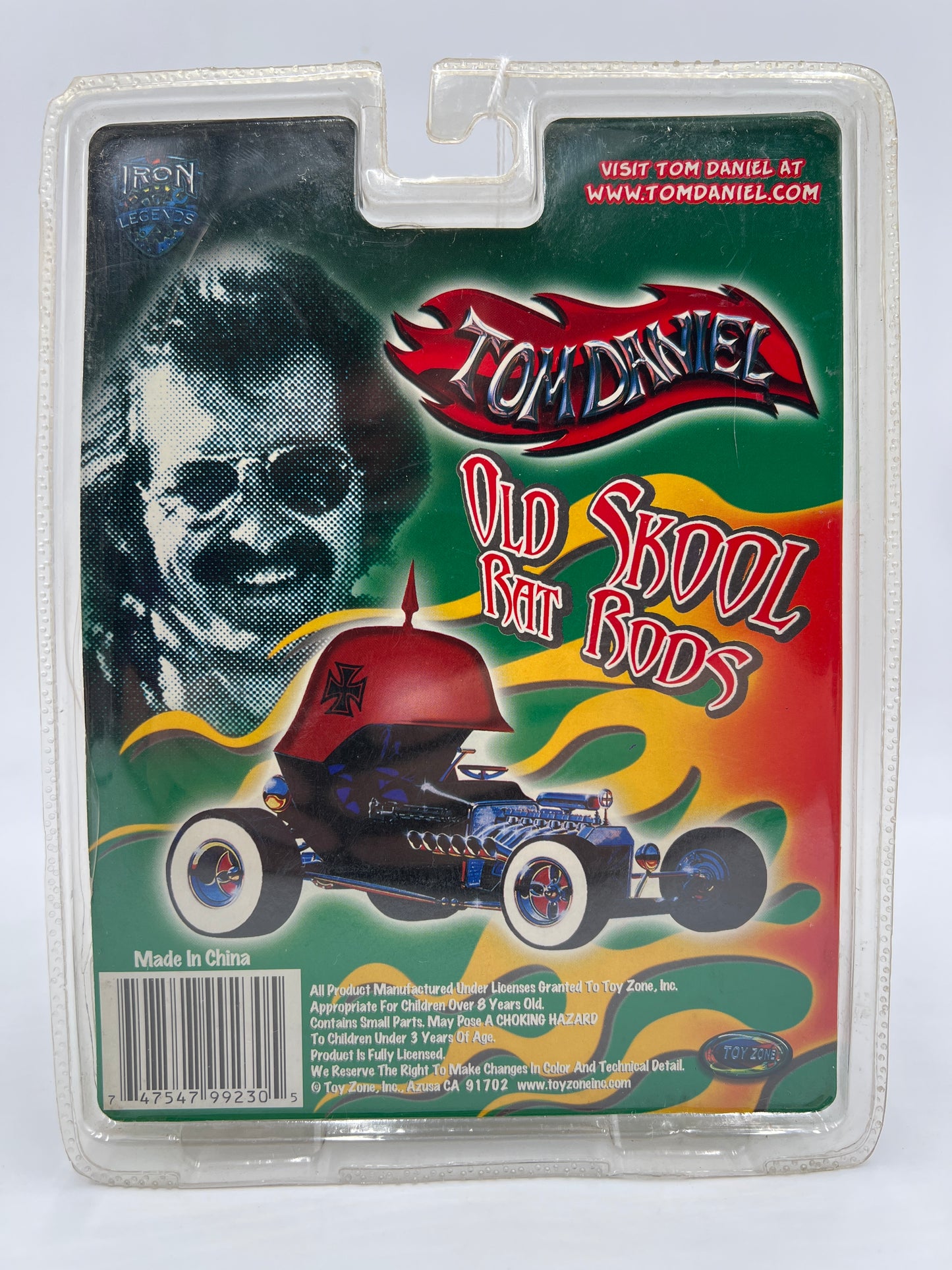 Toy Zone Tom Daniel Rad Ratz Taxi Black 1/43 Scale
