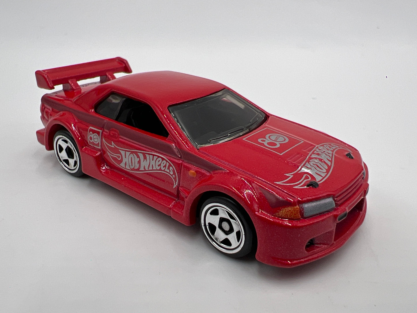 2025 Hot Wheels Silver Series Mattel 80th Anniversary Box Set Nissan Skyline GT-R R32 Red Loose