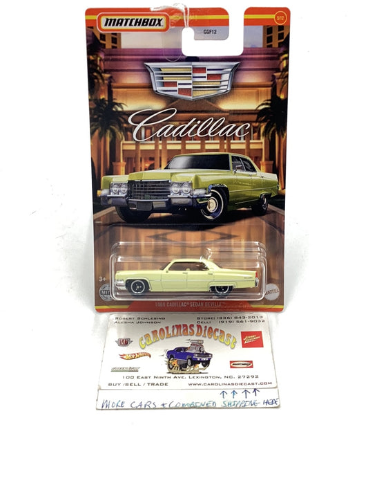 2021 Matchbox Cadillac collection 1969 Cadillac Sedan Deville Walmart exclusive 5/12 161P