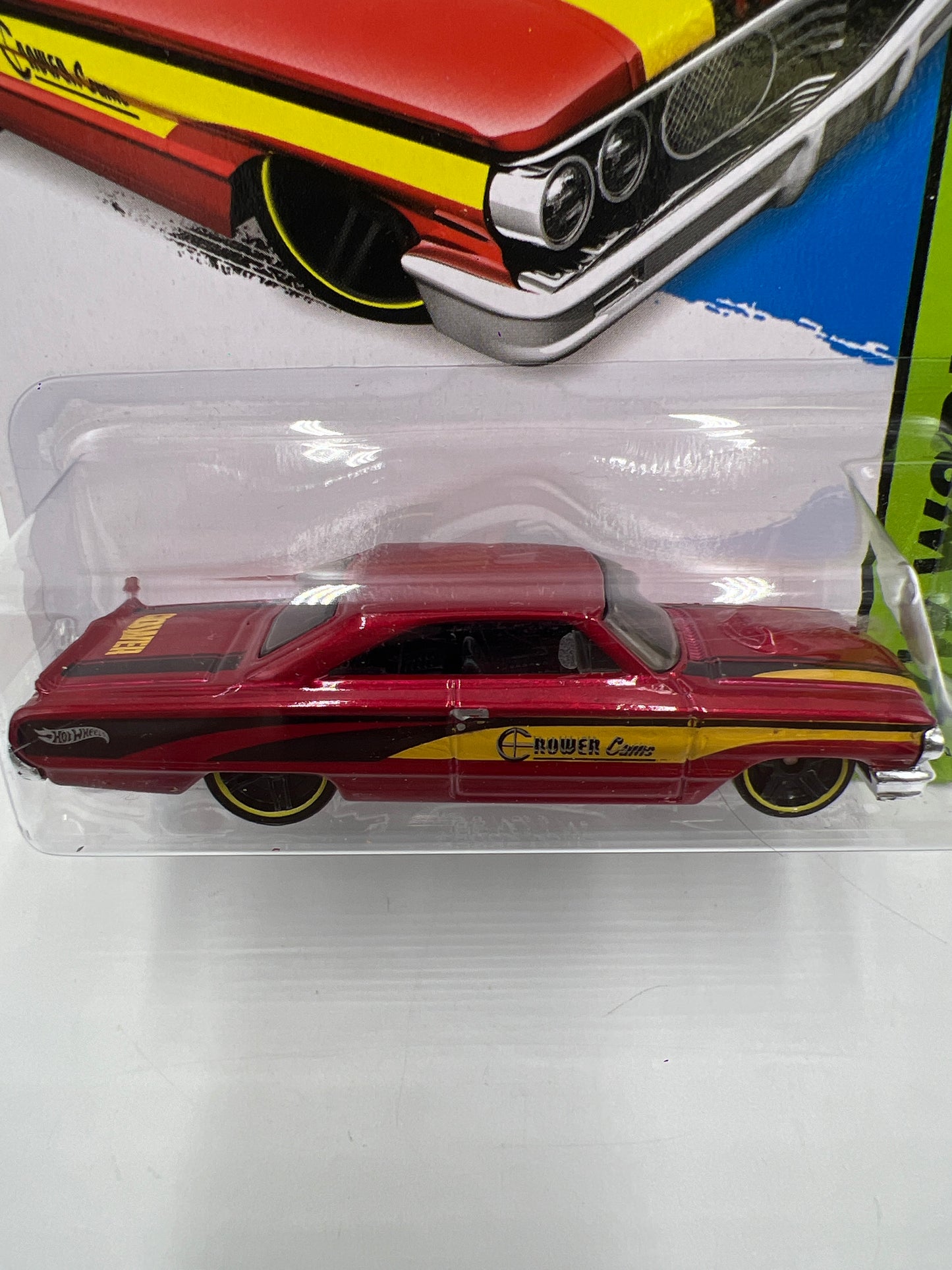 2014 Hot Wheels Workshop #250 Custom 64 Galaxie 500 Red 31A