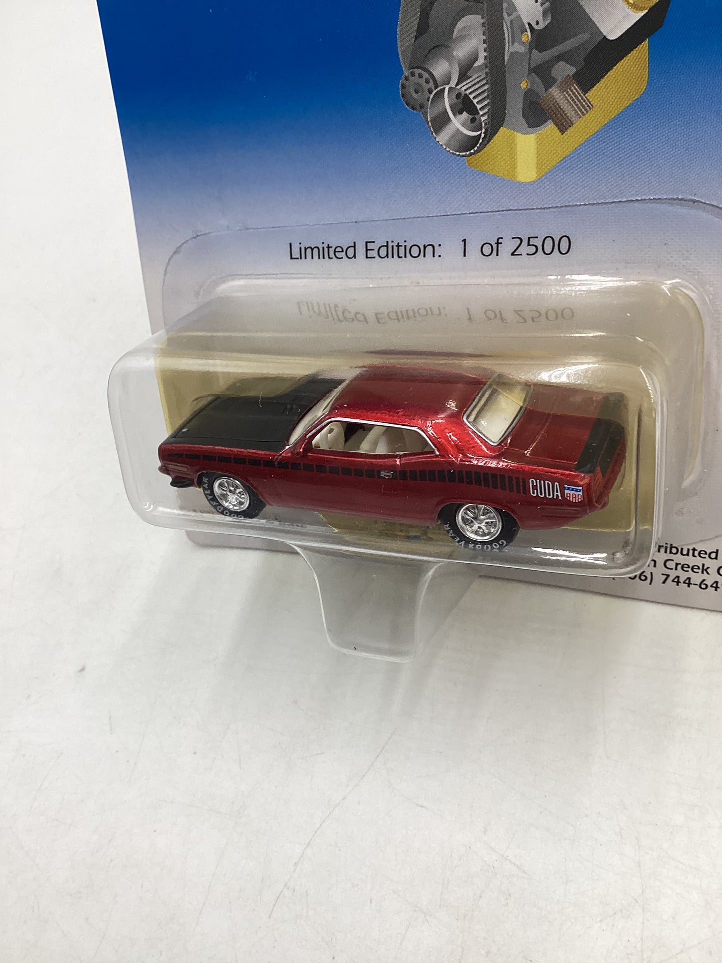 Johnny Lightning Mopar Madness 70 Cuda Red 1/2500 190E