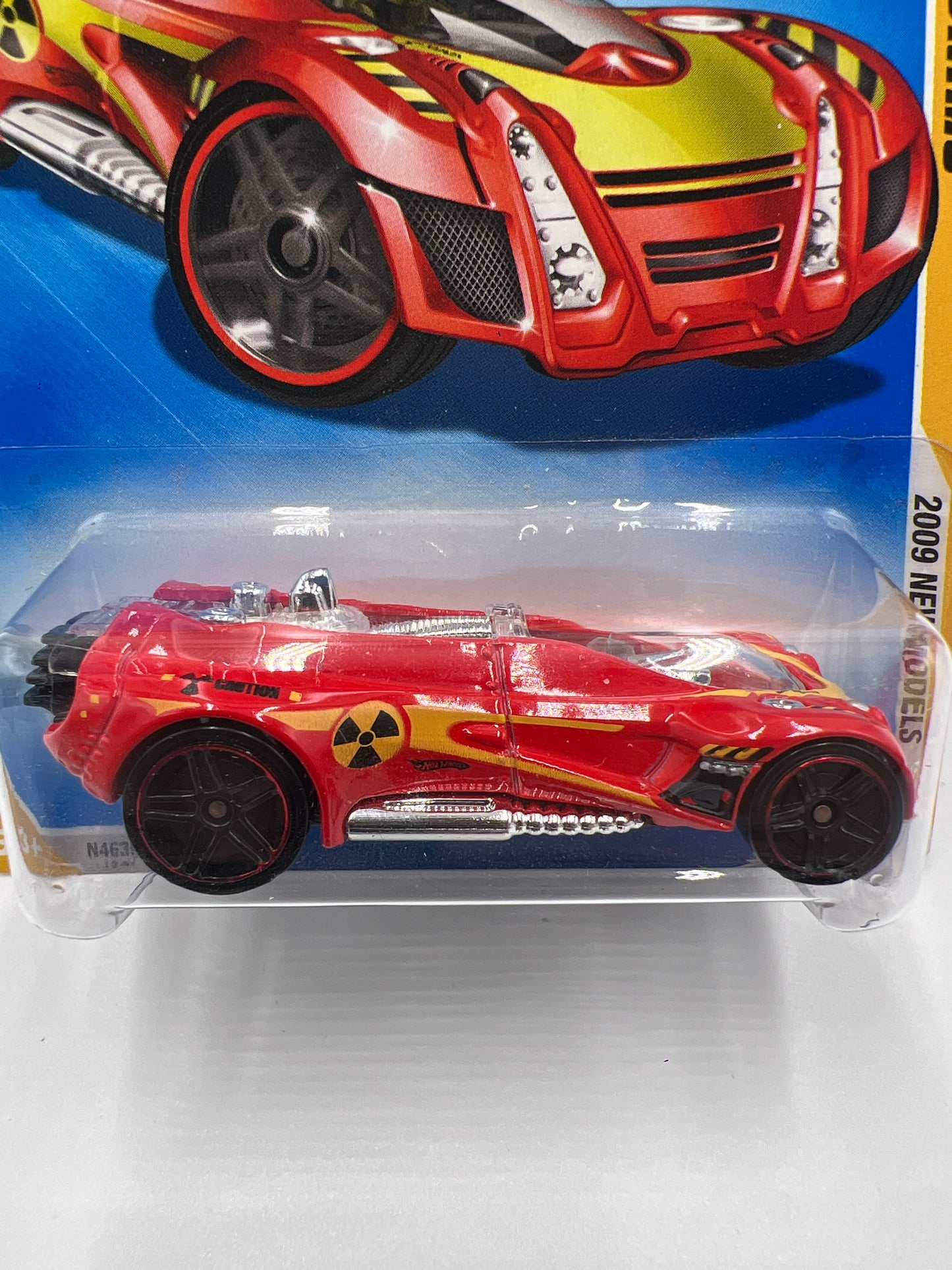 2009 Hot Wheels New Models #36 Gearonimo Red CC7