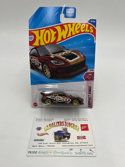 2025 Hot Wheels J Case Compact Kings #79 Toyota GR86 Cup Brown 94C