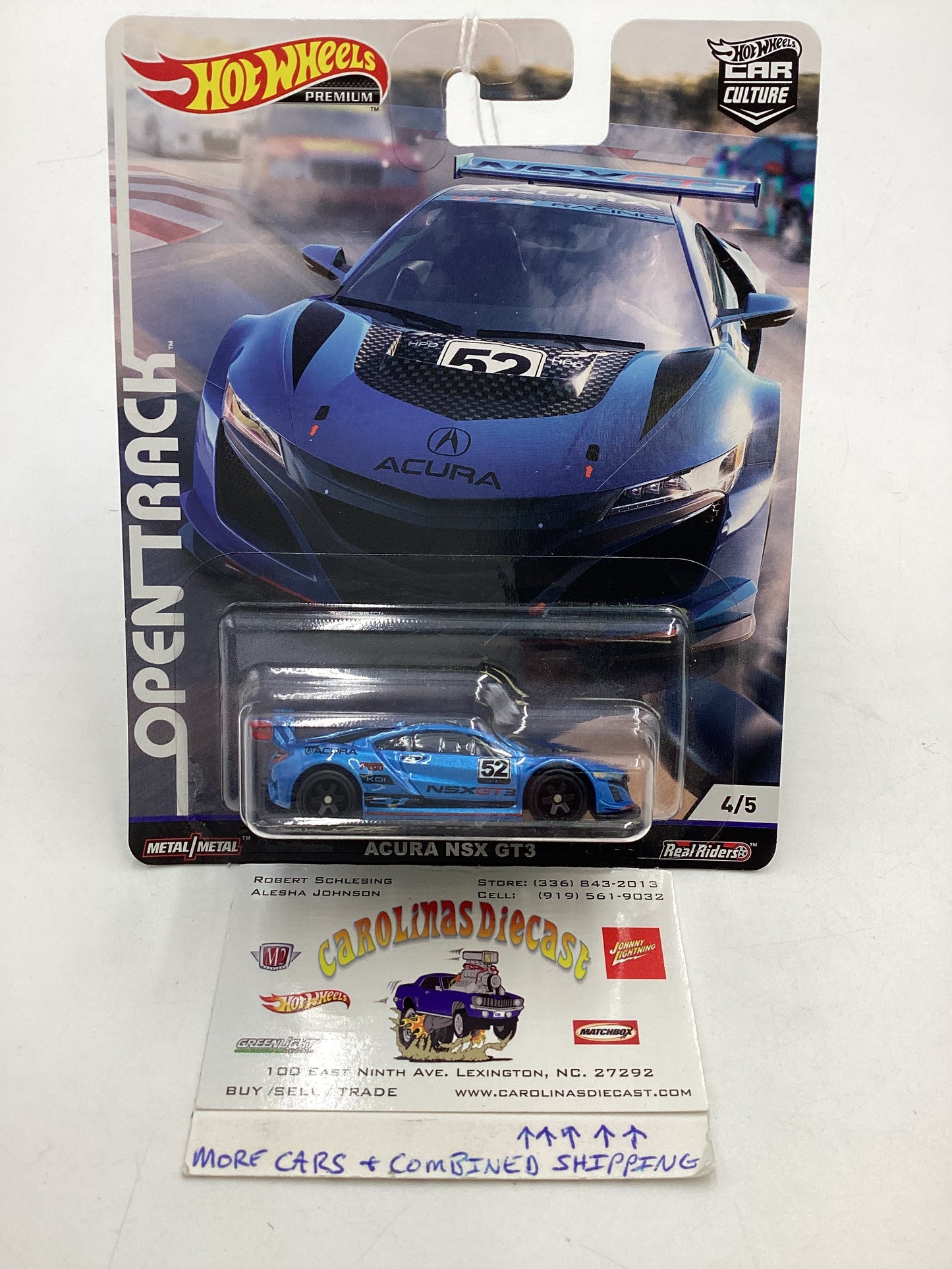 HW Open Track 4/5 #4 Acura NSX GT3