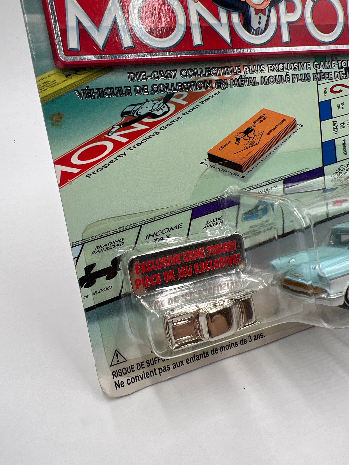 Johnny Lightning Monopoly 70th Anniversary 57 Chevy Bel Air Light Blue/White 230D