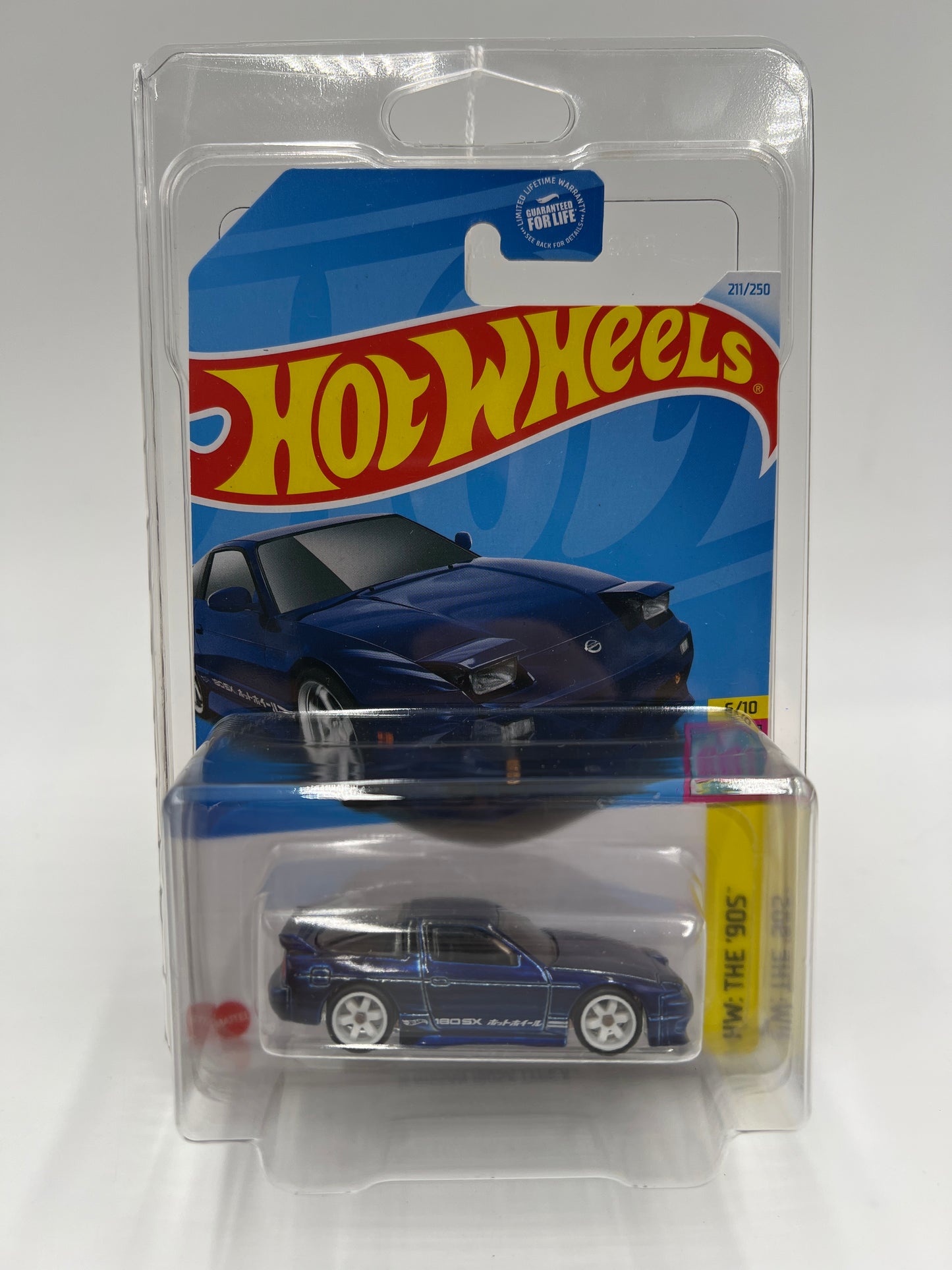 2024 Hot Wheels M Case Super Treasure Hunt #211 96 Nissan 180SX Type X Blue W/Protector
