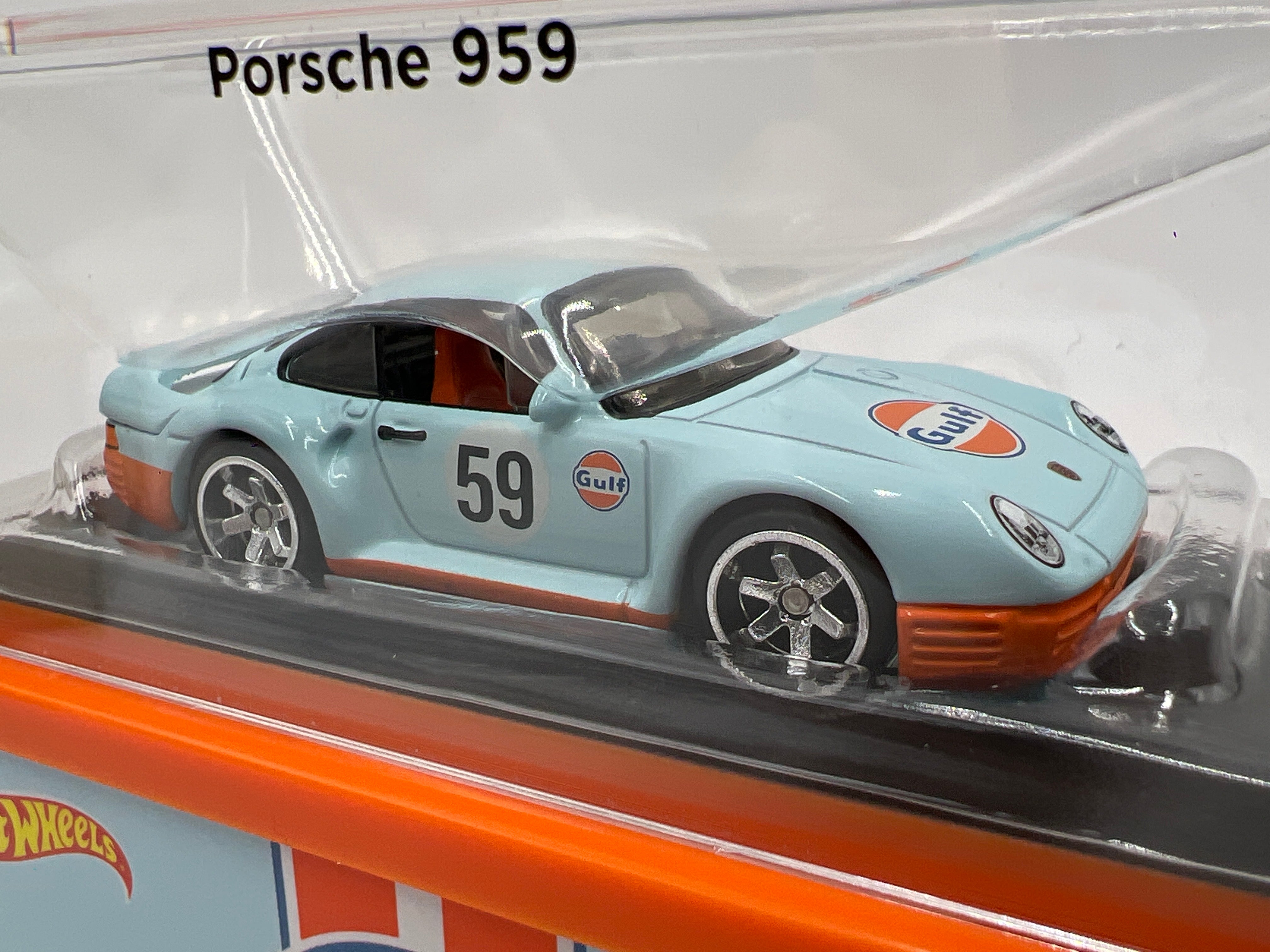 2025 Hot Wheels RLC Gulf Porsche 959 Blue/Orange – carolinasdiecast