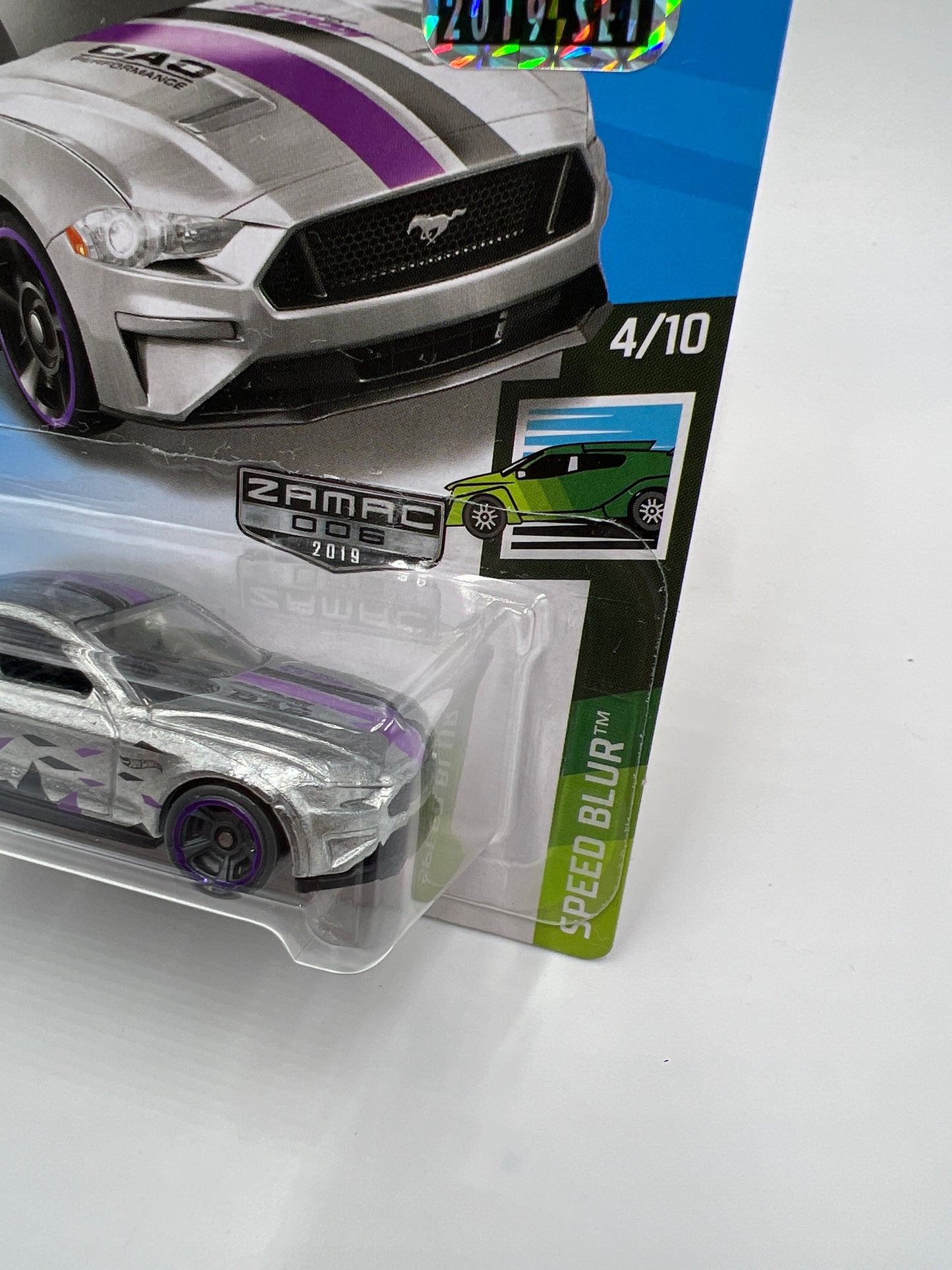 2019 Hot Wheels Factory Sealed Walmart Zamac 6 #113 2018 Ford Mustang GT SR