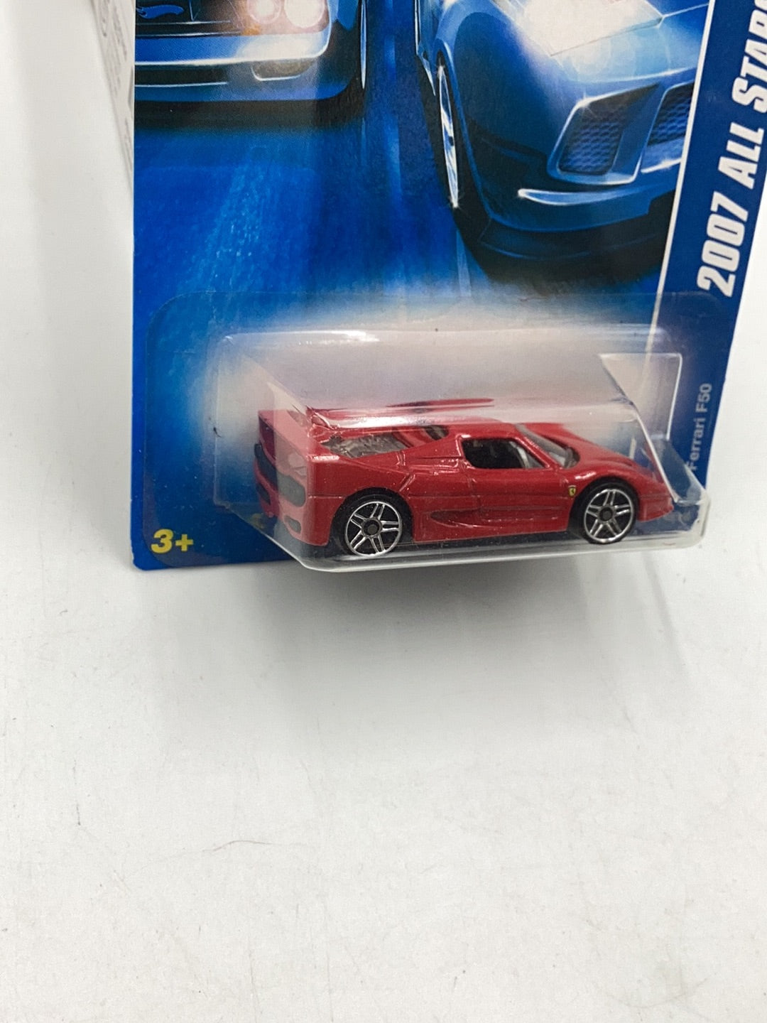 2007 Hot Wheels #148 Ferrari F50 with protector – carolinasdiecast