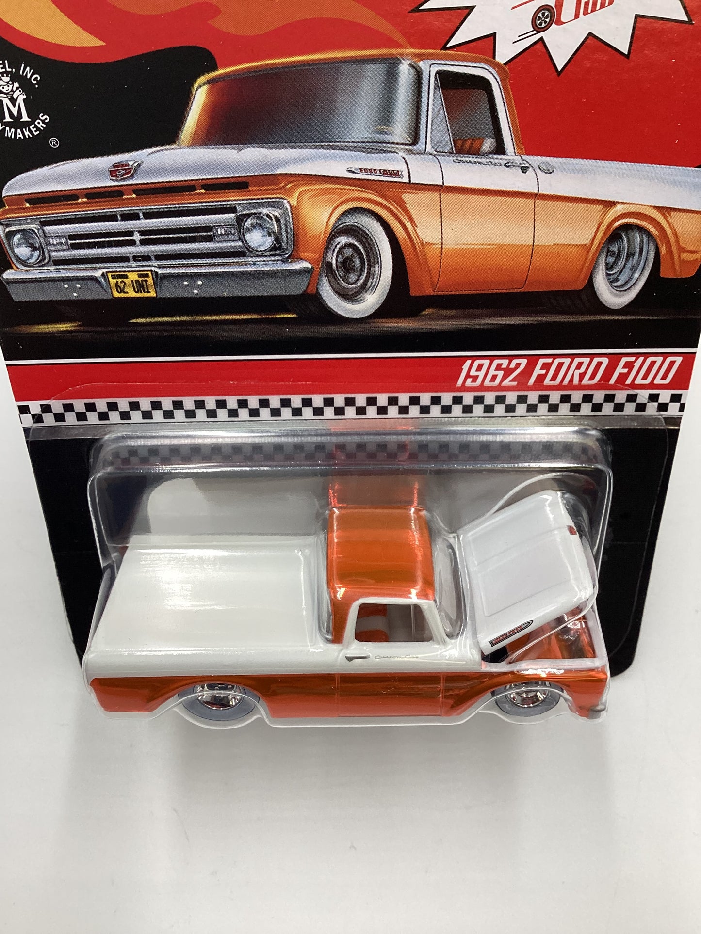 2022 Hot Wheels RLC #13266/25000 1962 Ford F100 Orange with protector