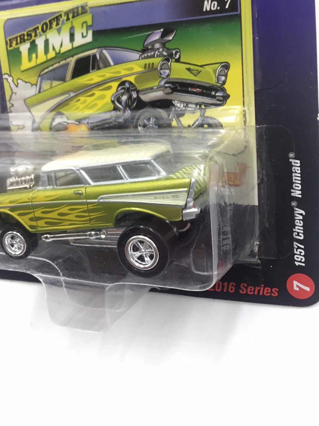 Johnny lightning zingers 1957 Chevy Nomad Lime MM5