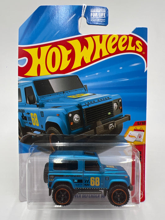 2026 Hot Wheels Dollar General Exclusive Land Rover Defender 90 Blue