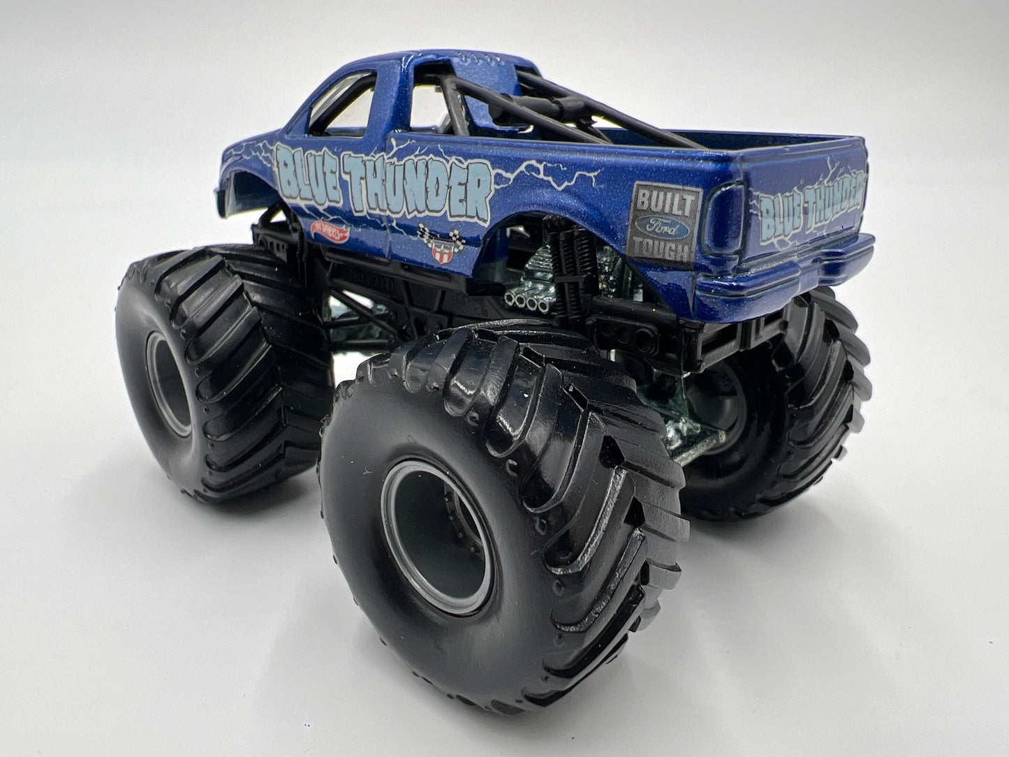 Hot Wheels 1:64 Monster Jam Small Wheel/Metal Base Blue Thunder