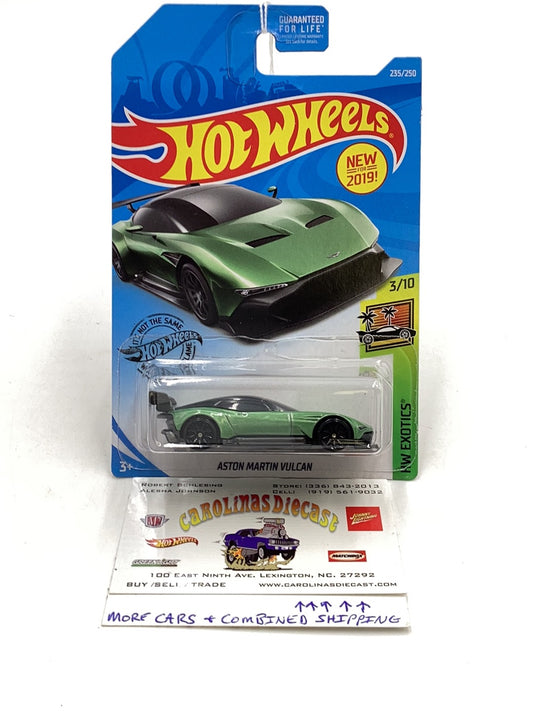 2019 Hot wheels  #235 Aston Martin Vulcan 106A