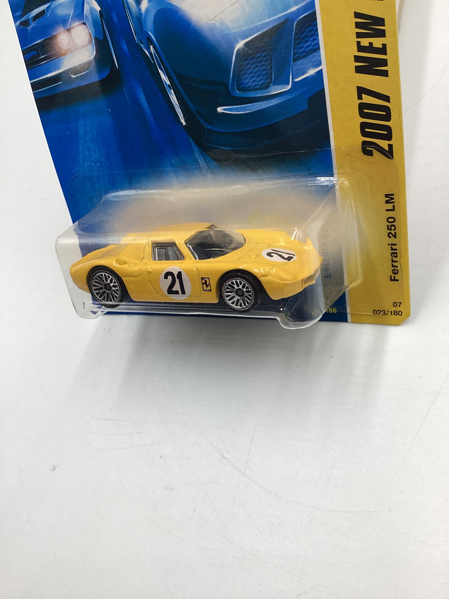 2007 Hot Wheels New Models #23 Ferrari 250 LM Yellow SR