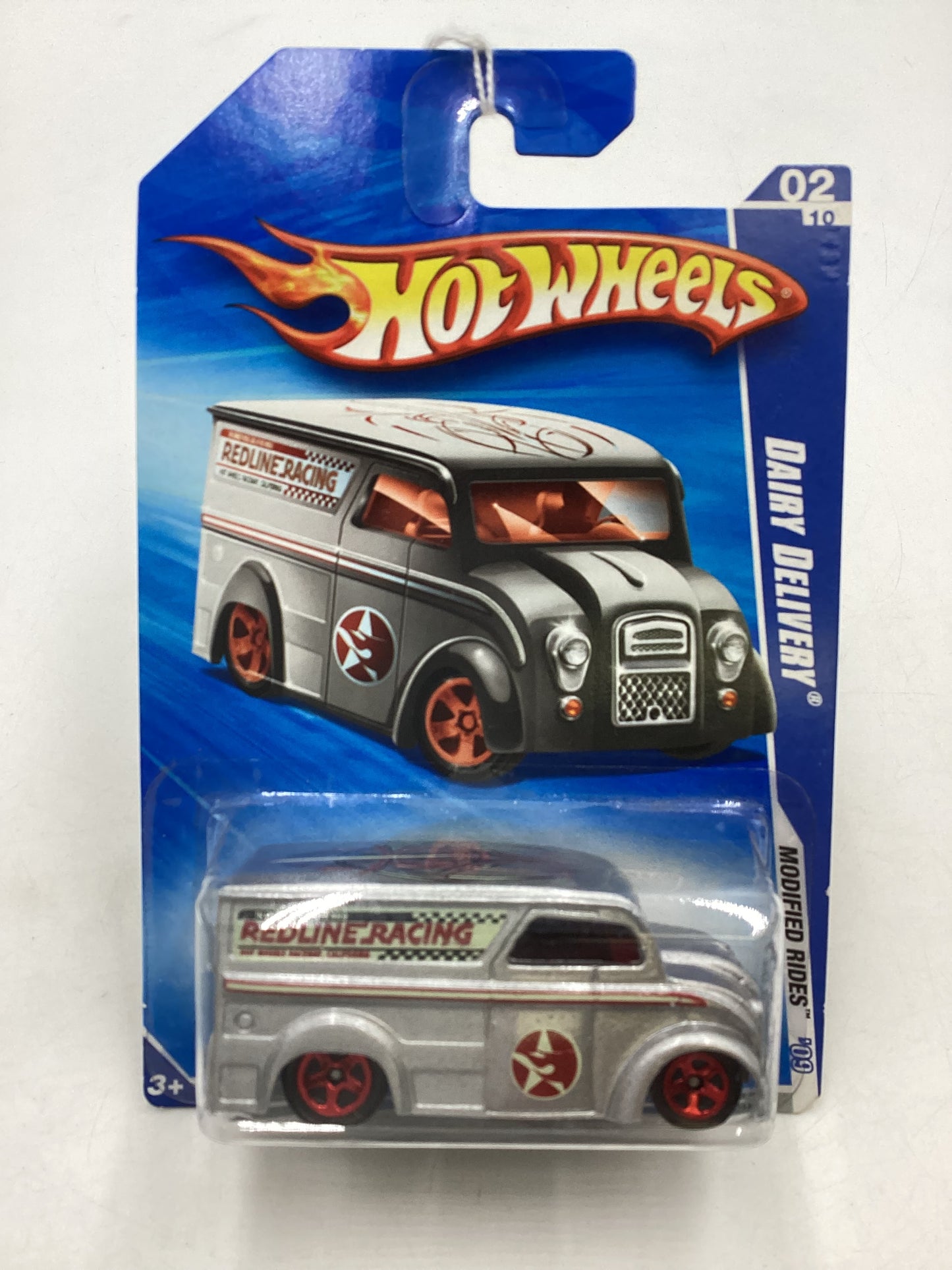 2009 Hot Wheels #158 Dairy Delivery Silver 56B