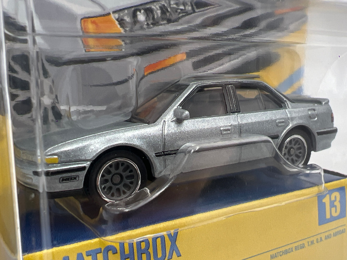 Matchbox Collectors #13 1990 Honda Accord CB Silver HTF