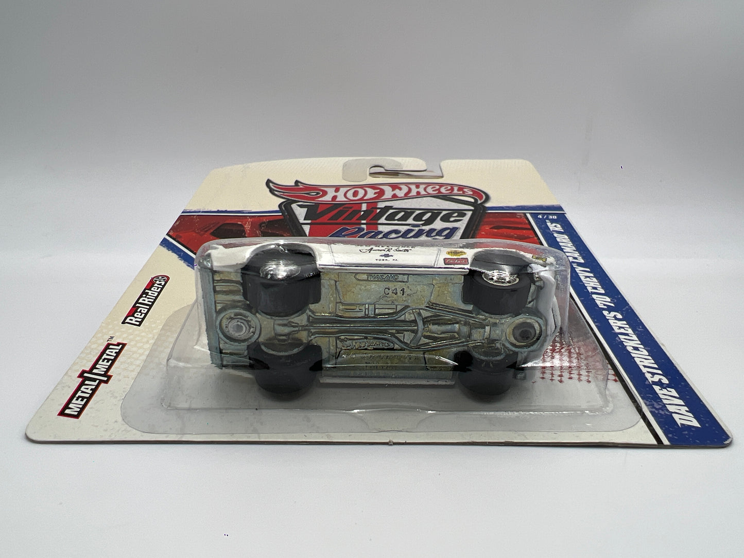 Hot Wheels Premium Vintage Racing #4 Dave Stricklers 70 Chevy Camaro RS W/Protector