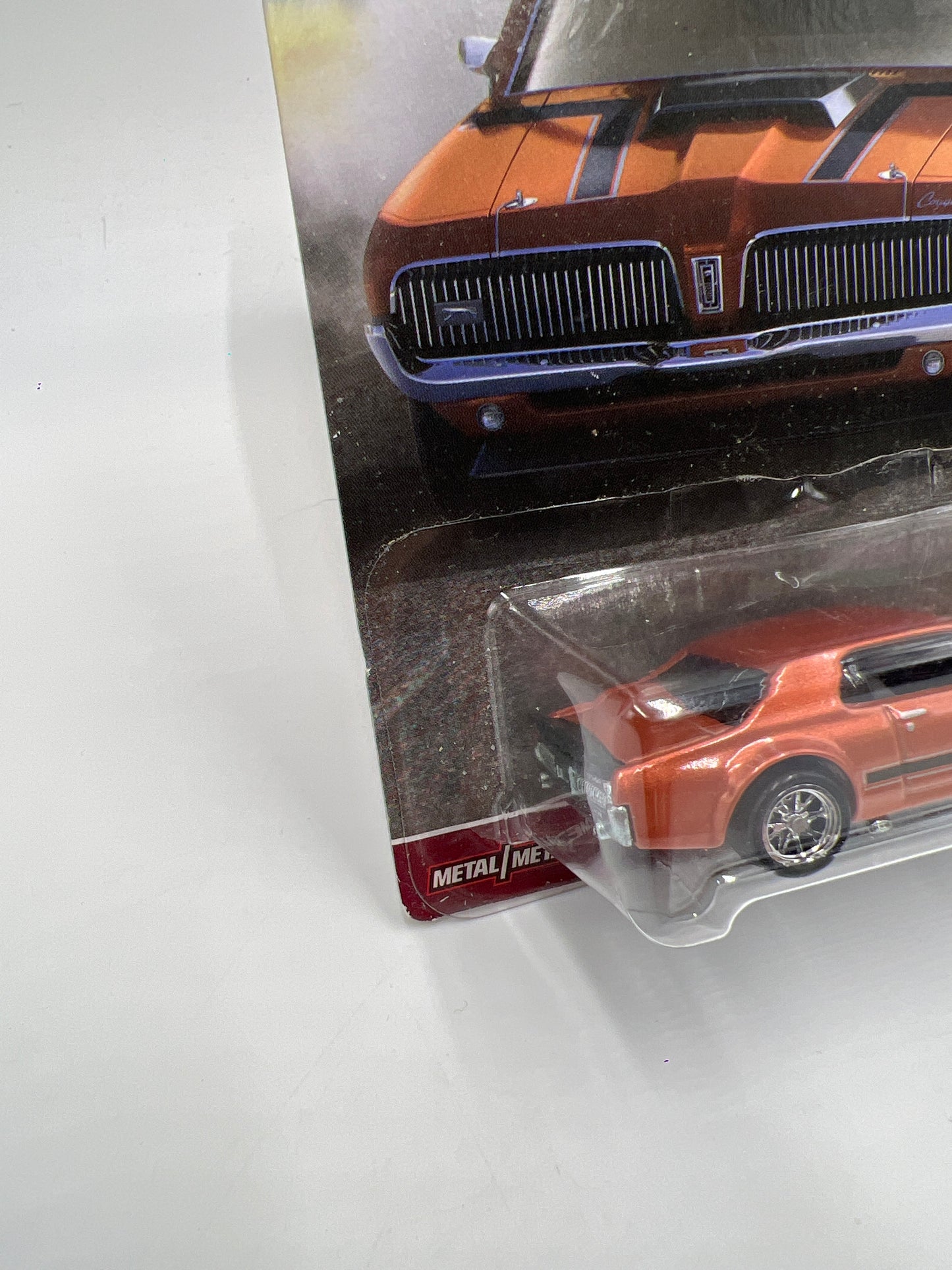 Hot Wheels Premium Redliners #1 68 Mercury Cougar Copper Cracked Blister 242H