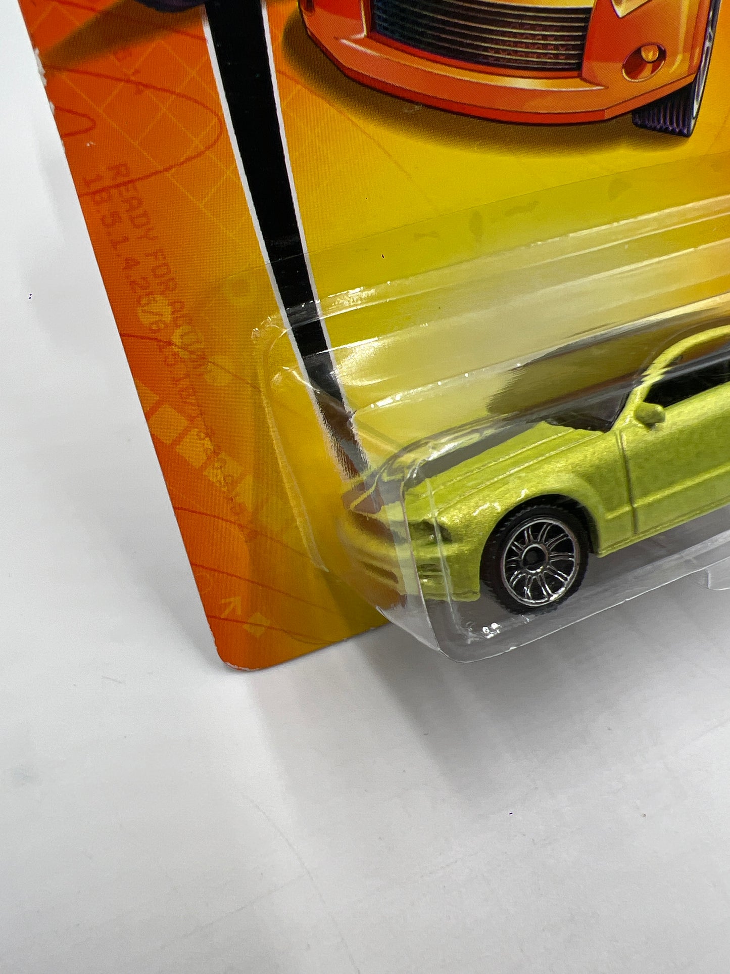 Matchbox MBX Metal #16 Ford Mustang GT Concept Green Blister/Card Not Perfect 216D