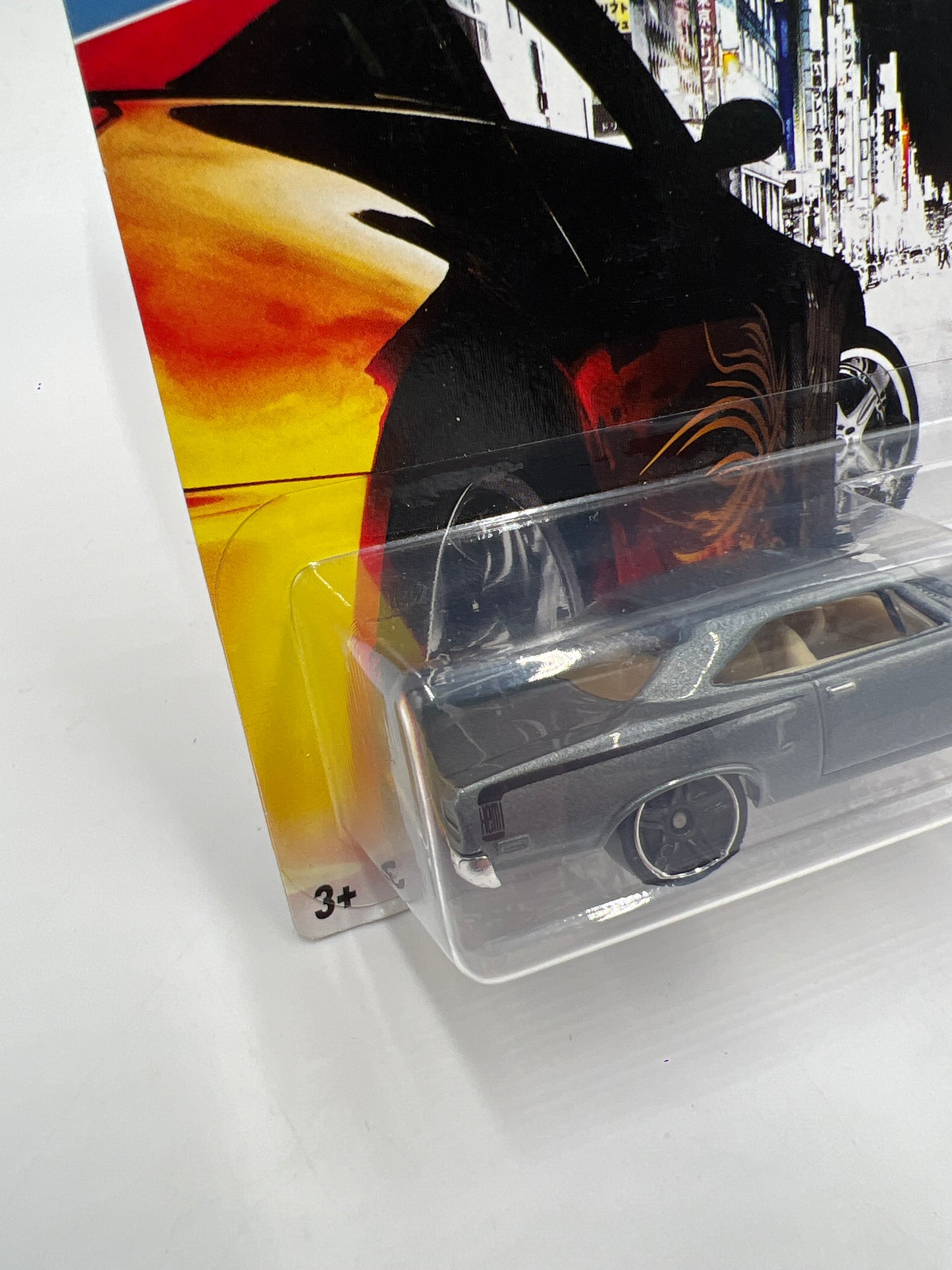 Hot Wheels Fast and Furious #3 70 Plymouth Road Runner Gray 69H