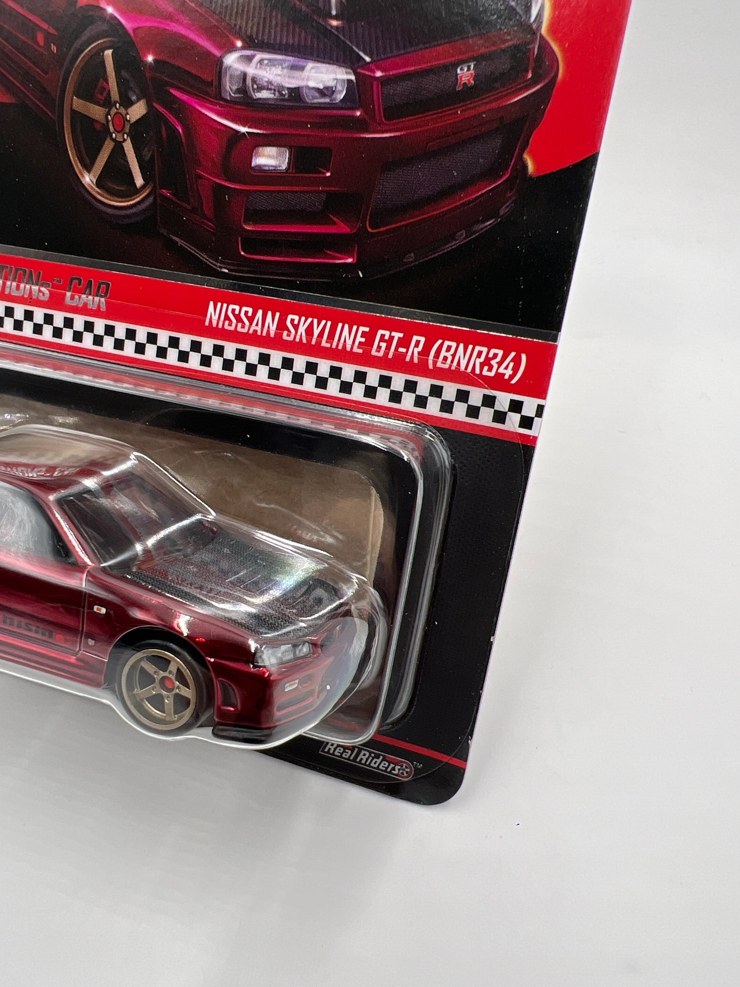 2024 Hot Wheels RLC sELECTIONs Car Nissan Skyline GT-R BNR34 Red W/Protector