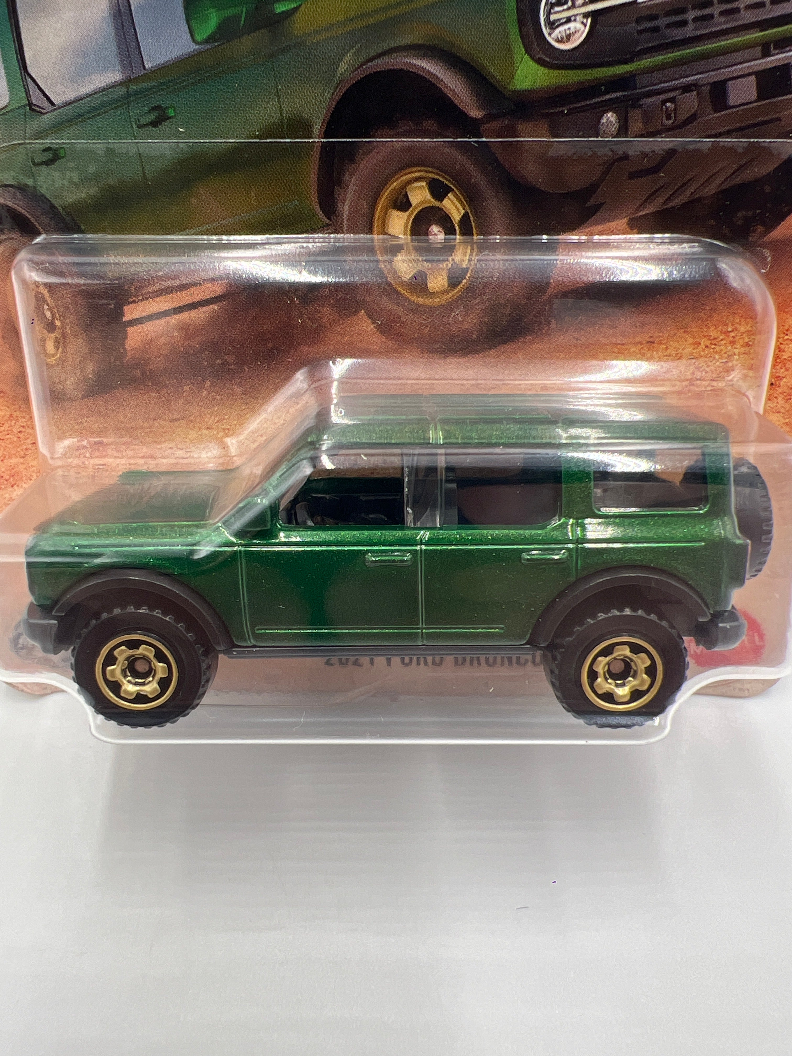 2025 Matchbox #99 2021 Ford Bronco Green 216E – carolinasdiecast