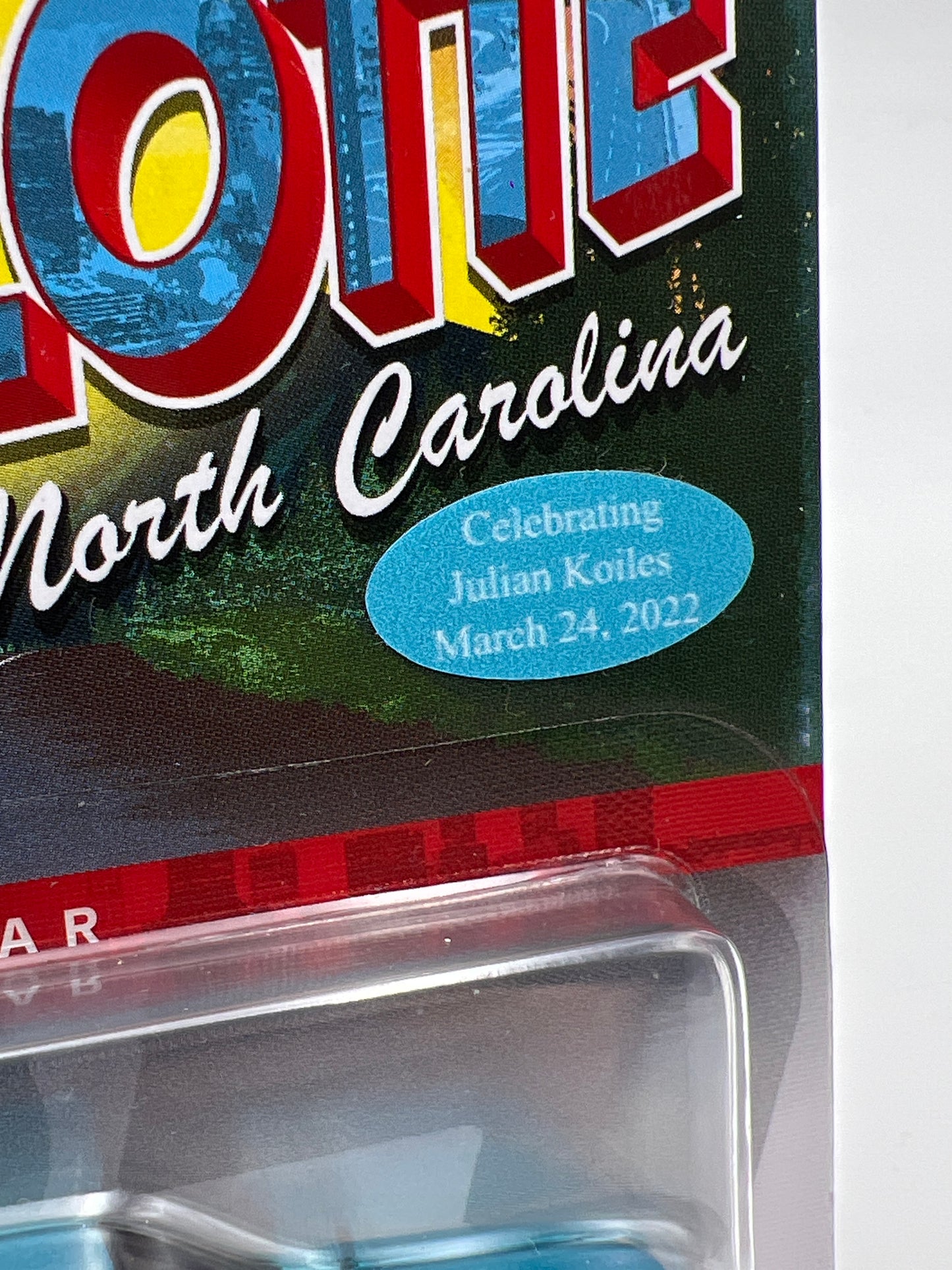 2022 Hot Wheels 22th Collectors Nationals Dinner Sticker 1993 Ford Mustang Cobra R W/Protector