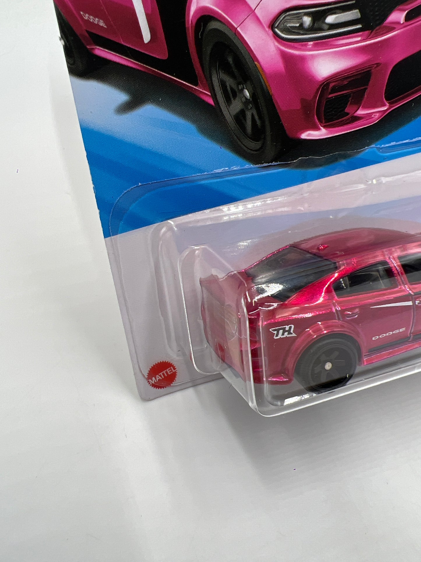 2025 Hot Wheels N Case Super Treasure Hunt #240 20 Dodge Charger Hellcat Pink W/Protector