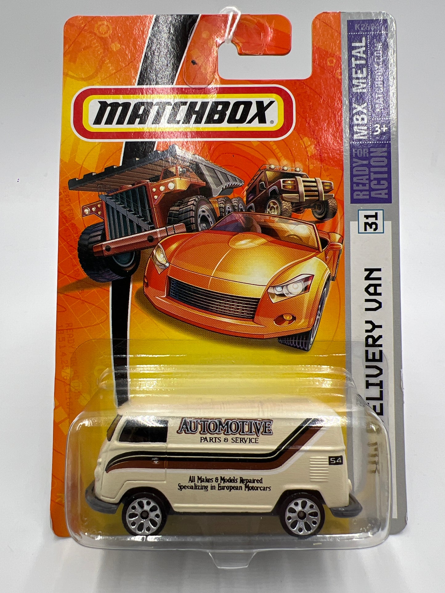 Matchbox MBX Metal #31 VW Delivery Van 209H