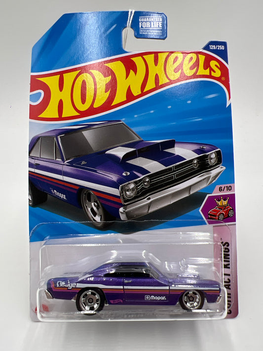 2025 Hot Wheels F Case Compact Kings #129 68 Dodge Dart Purple 39E