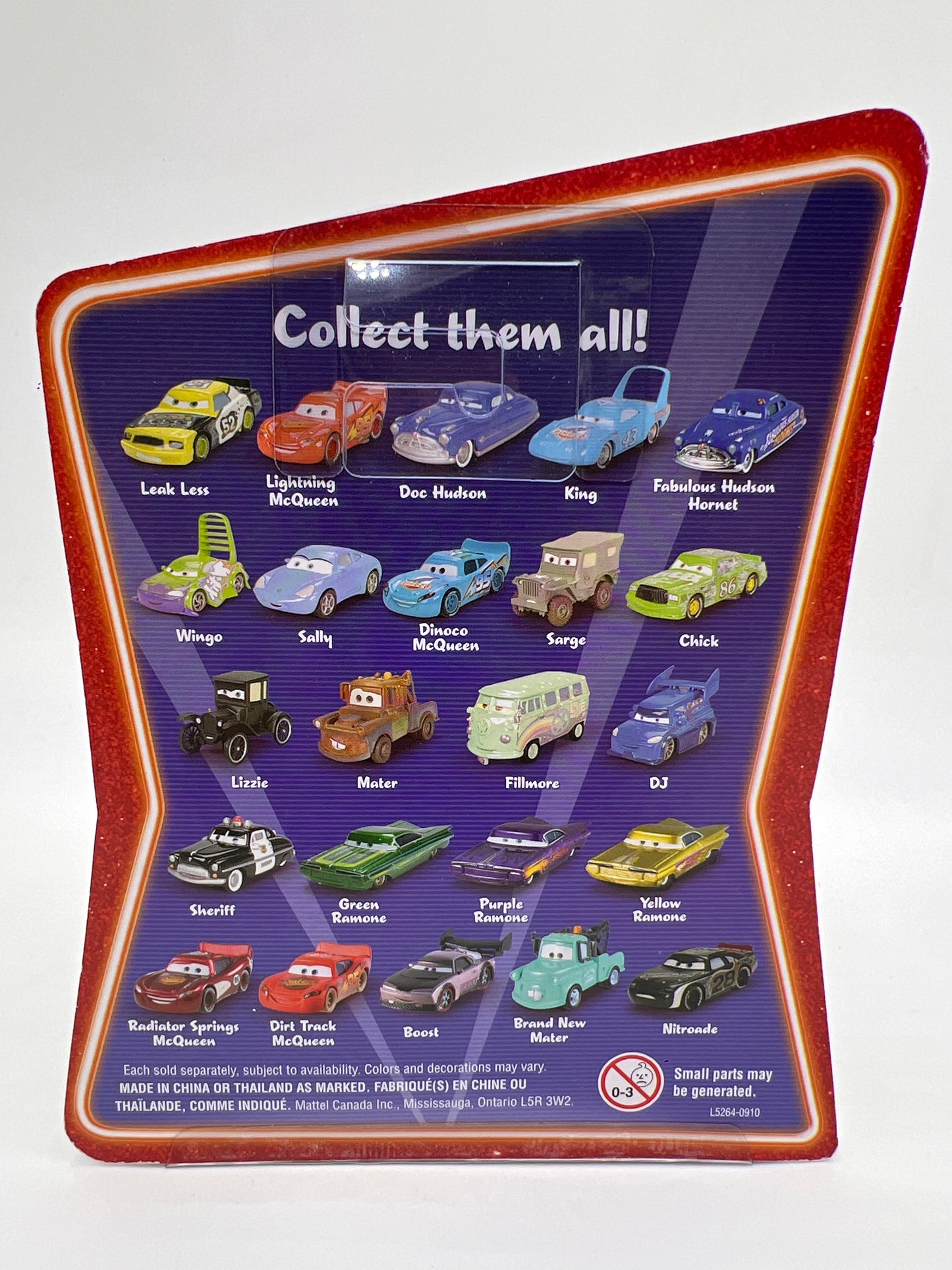 Disney Pixar Cars Supercharged Leak Less 138D