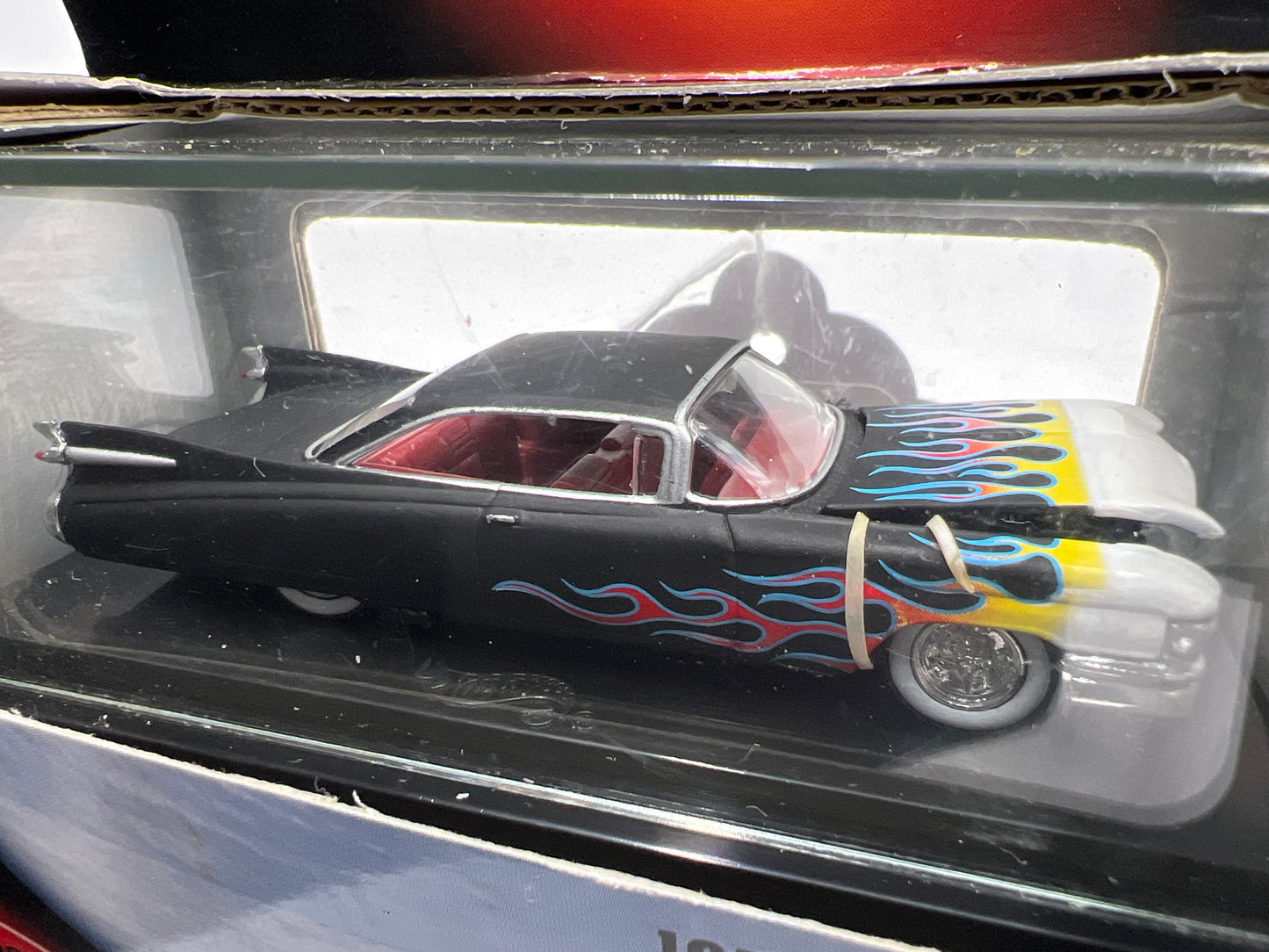 Hot Wheels Black Box 100% 1959 Cadillac Matte Black (Box Not Perfect) SR