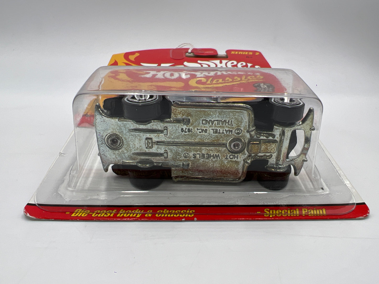 Hot Wheels Classics Series 2 #18 3-Window 34 Chrome SR