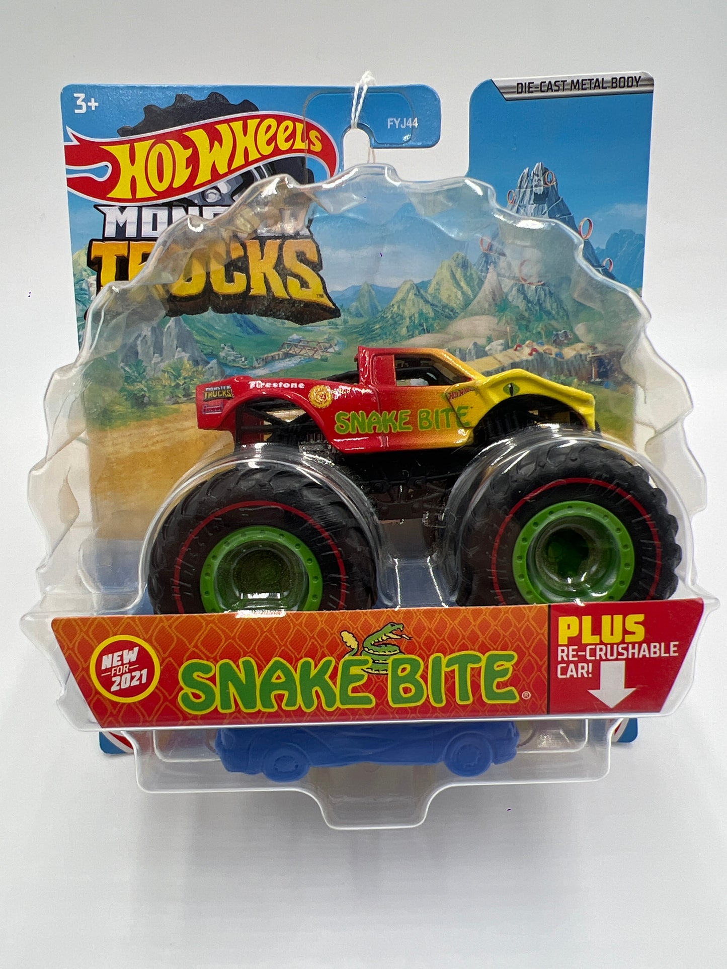 2021 Hot Wheels Monster Trucks Treasure Hunt Snake Bite