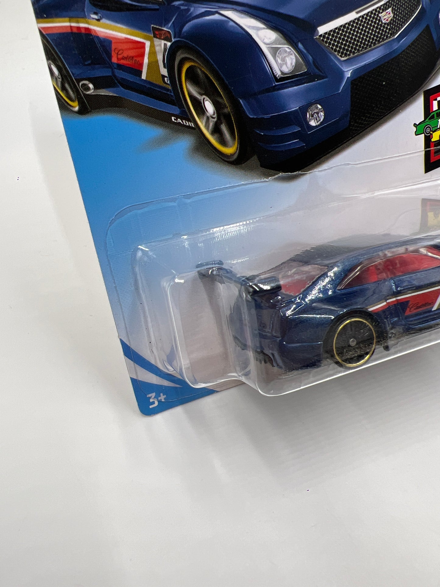 2019 Hot Wheels Kroger Exclusive #75 16 Cadillac ATS-V R Blue 237A