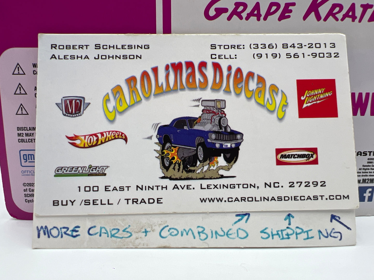 M2 Machines Auto Drivers 1957 Chevrolet Bel Air Pink Schwinn R90 190D