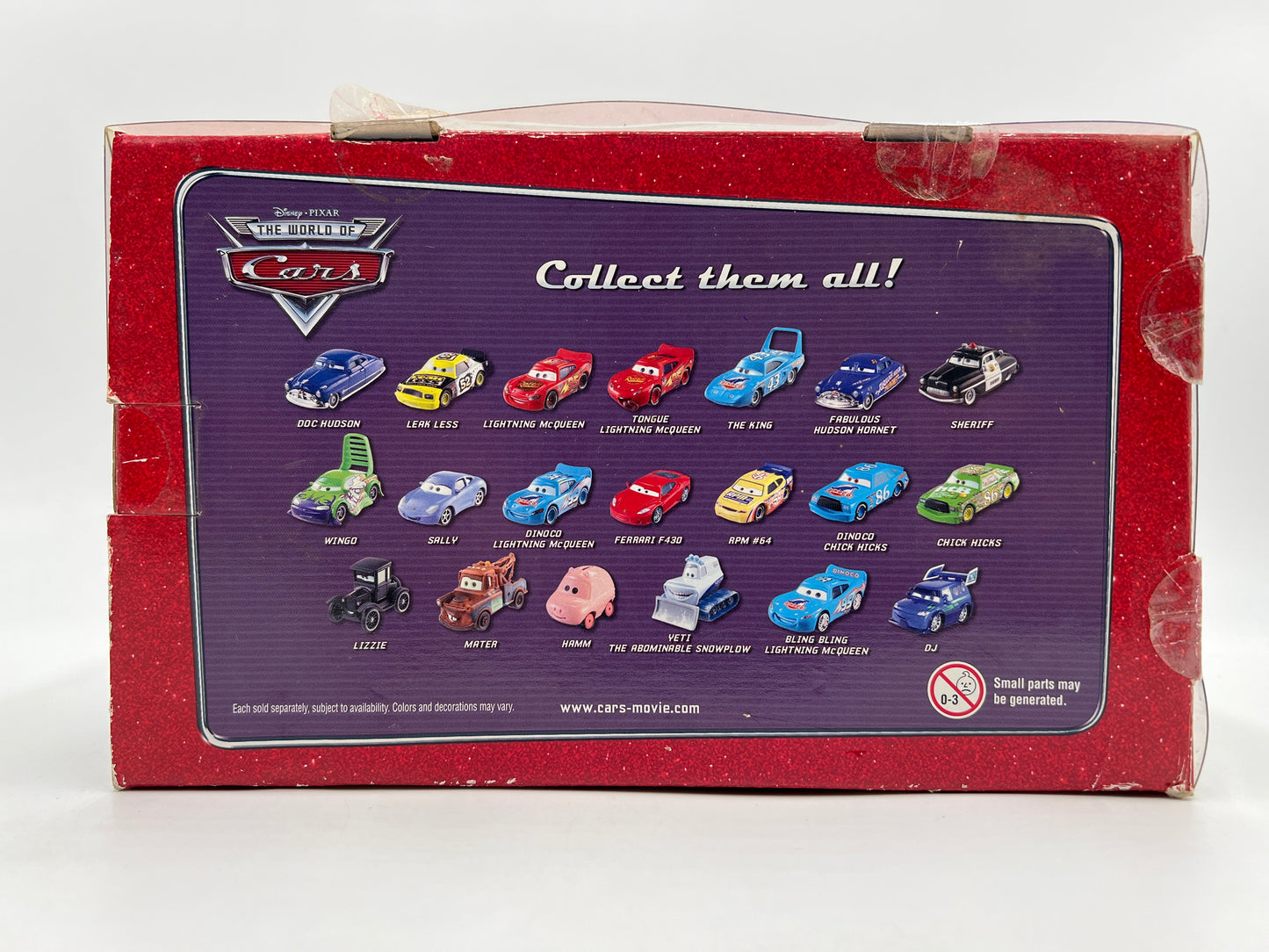 Disney Pixar The World Of Cars Race And Chase Gift Pack 4 Car Set