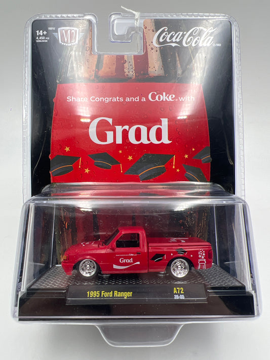 M2 Machines A72 Coca Cola Grad 1995 Ford Ranger Red