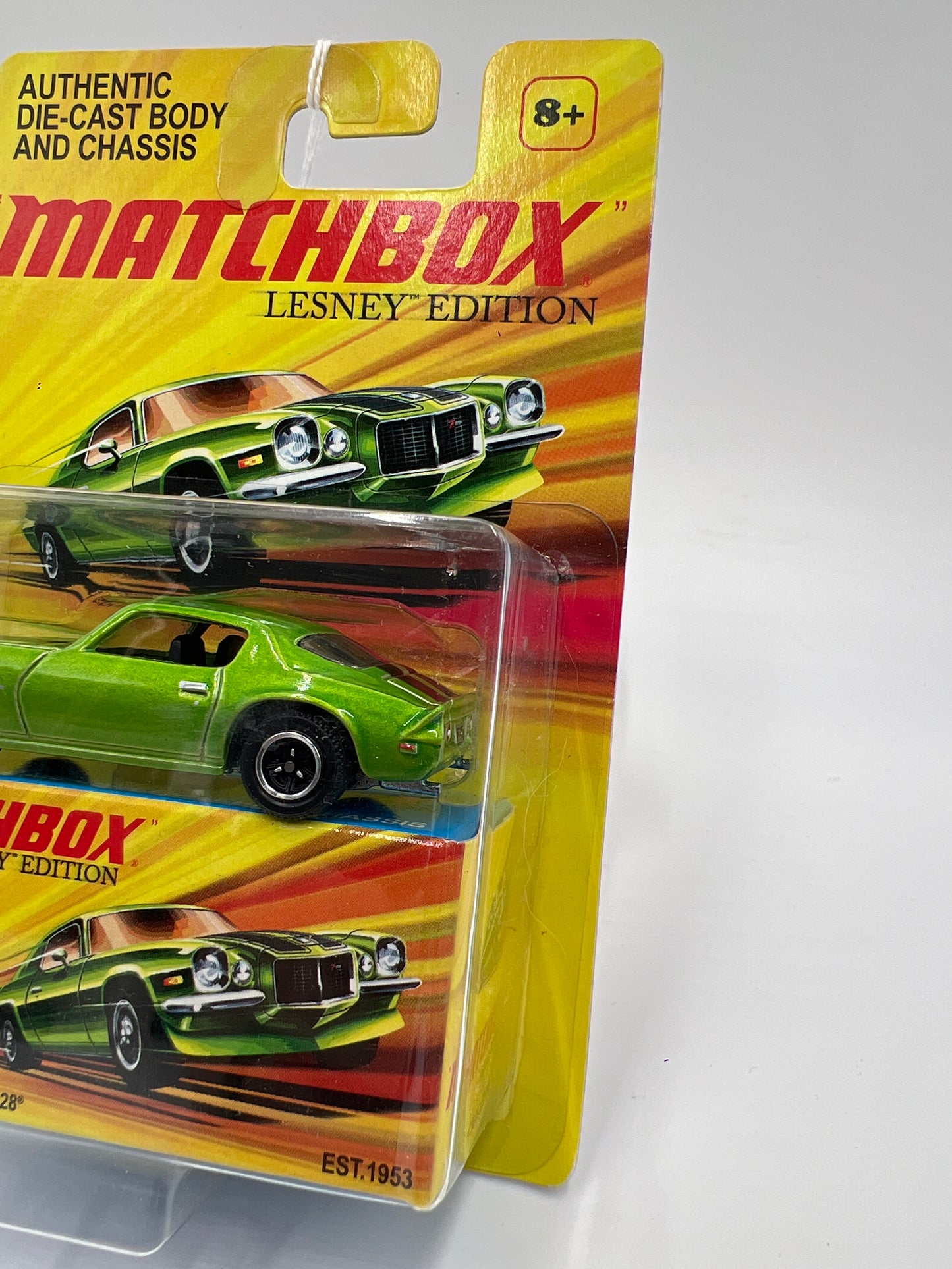 Matchbox Lesley Edition 71 Chevrolet Camaro Z-28 Green 162E
