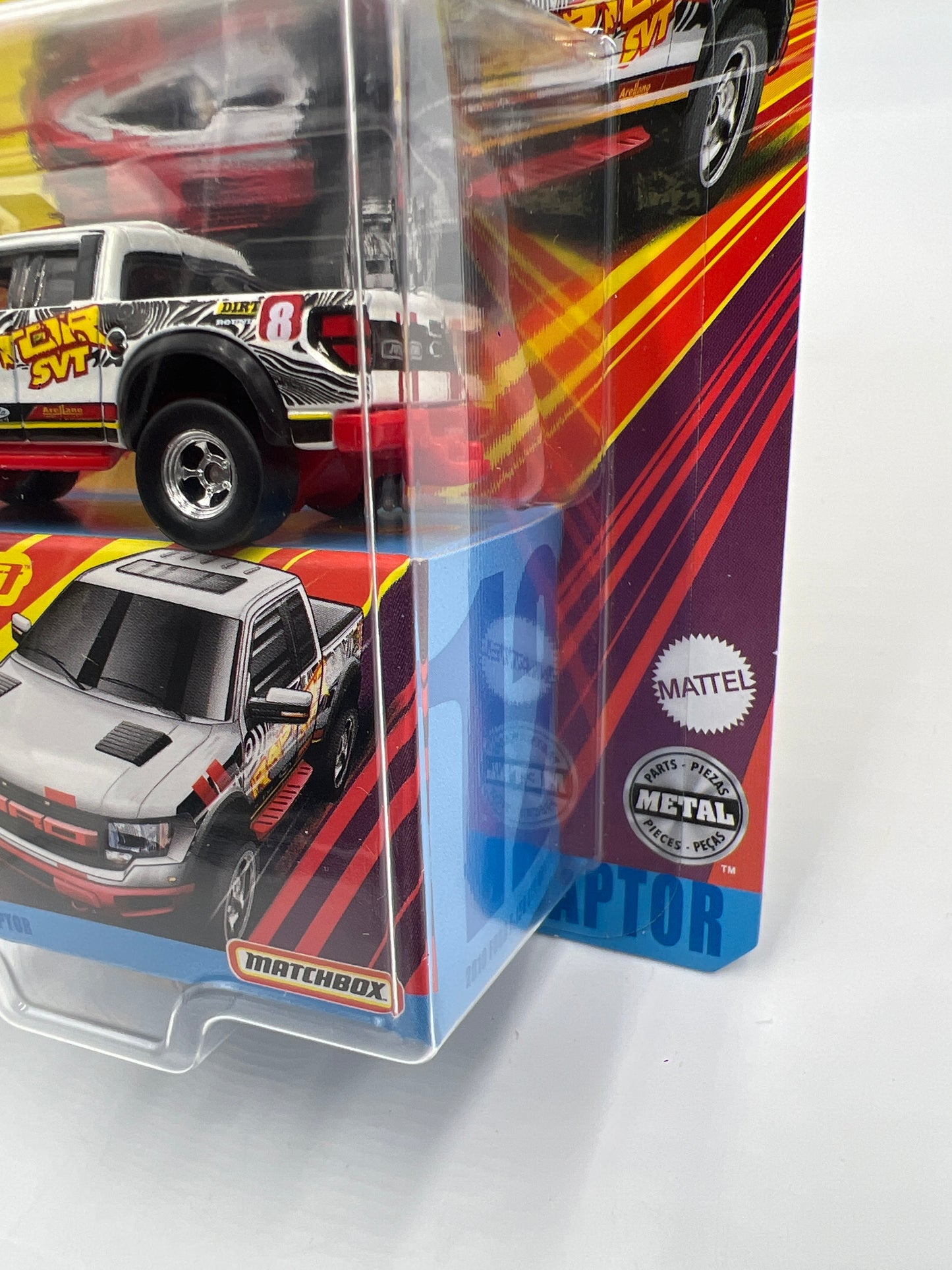 Matchbox Superfast #12 2010 Ford F-150 Raptor White 169i