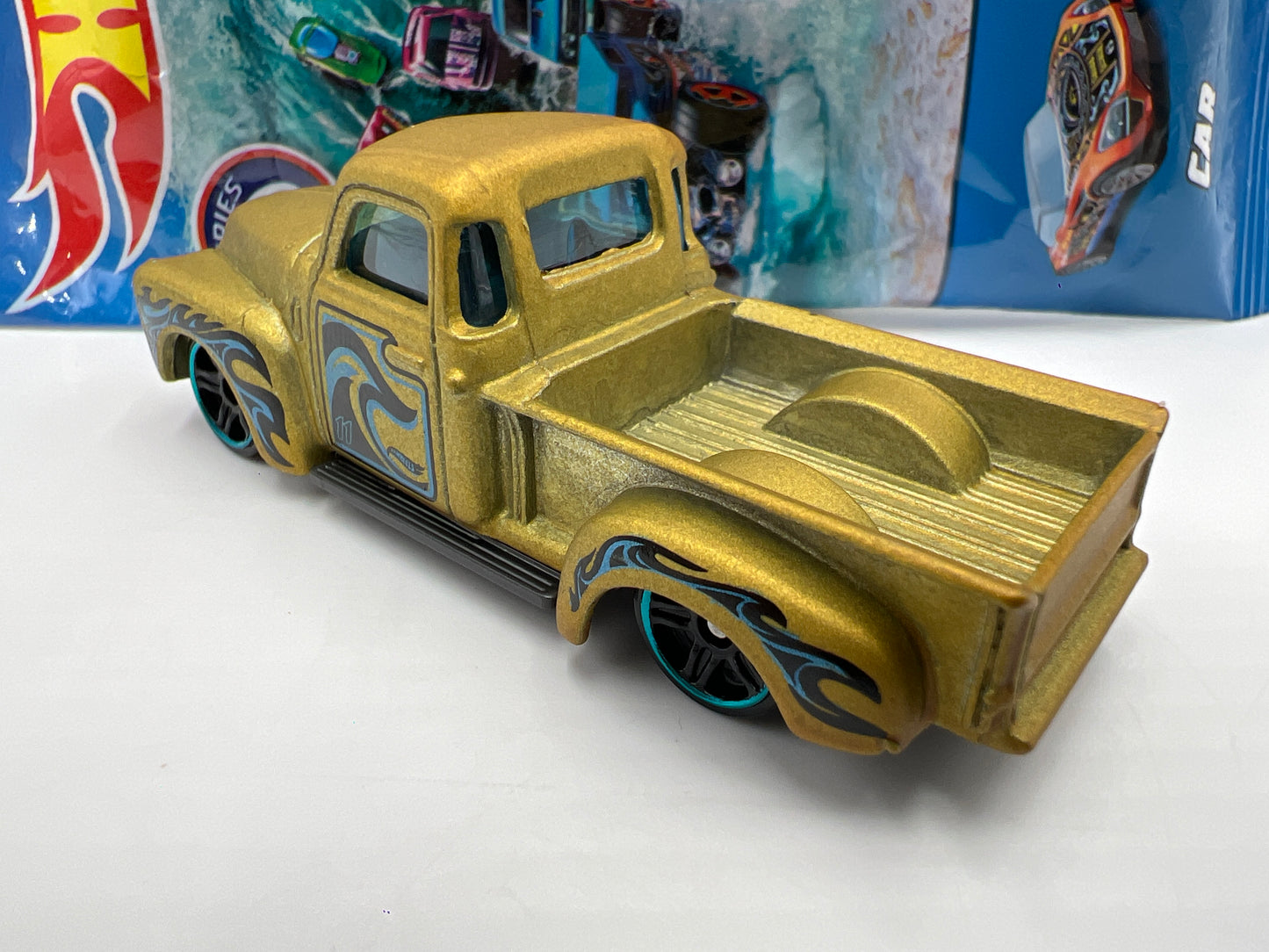 2018 Hot Wheels Mystery Models Series 3 #11 52 Chevy Gold