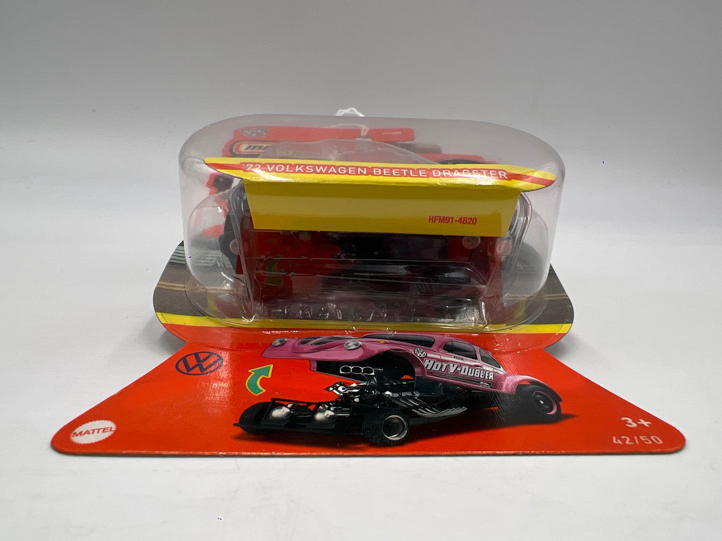 Matchbox Moving Parts #42 72 Volkswagen Beetle Dragster 167D